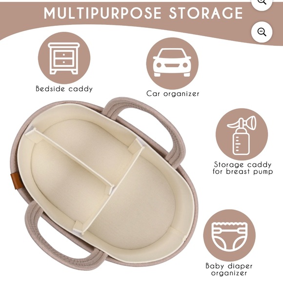 PeraBella 3-in-one diaper caddy - Picture 6 of 8